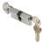 Euro Pro Cyl Key+Turn 30x30mm KD Brs SN