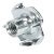 T-Nut Four Prong M6 D19mm Steel Glv