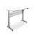 Electronic Ht Adj Desk Frm Set 2 Leg Silver
