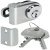 Glass Door Cyl Lever Lock B Diff PNP
