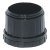 Height Adjustable Foot D60mm Plastic Black