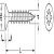 Hospa Screw Ful Rsd PZ1 D3.0x25mm SNP