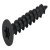 Spax Screw Ful Countersunk T10 D3x20mm Black ZP