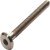 Connecting Bolt Flat End M6x40mm Steel Black