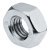 Hexagon Nut M8 Steel Glv