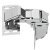 Swing Up 90D Hinge for Mnt w Panel w SC