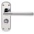 Mitred Lever Hdls/Plt WC Lock Brass P/SC