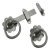 Plain Ring Gate Latch D67x170mm Steel Black