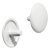 Trim Caps Countersunk D12/2.5mm Phillips Plastic White 9010