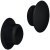 Cover Caps D10mm Blind Phillips Plastic Black 9005