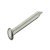 Round Head Pin D3.0x1.6x15mm Steel NP