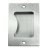 Flush Pull Handle 100x50mm 316 SSS