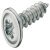 Hospa Screw Ful Flat PZ3 D4.0x20mm Steel Glv