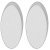 Tessa/Chase/Boda Escutcheons Blank SSS