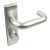 Lvr Hdls/Plt D20x151x44mm WC Aluminium SAA CLR
