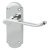 Lvr Scroll Hdls/Plt 167mm Latch Zinc Alloy PC