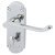 Lvr Scroll Hdls/Plt 167mm WC Lock Zinc Alloy PC