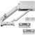 Door Open Mech SC 450mm 16kg Steel Aluminium Col