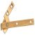 Pivot Hinge for Bureau 80mm Brass Polished