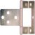 Flush Hinge Cranked 50mm Steel EB