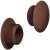 Cover Caps D10mm Blind Phillips Plastic Brown 8014