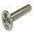 Flat Head Bolt M6x28mm Steel Galvanised