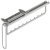 Vibo Dream WithRobe PO Clothes Rail Silver