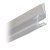 Door Jamb Profile 6-8mm 2010mm Trans PVC