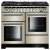 Rectangle EDL110DFFSS/C Range DF Chrome/Stainless Steel