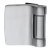 Fernando Slim Gls Door Hinge 86x57mm SNP