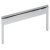 U Pull Handle Zinc Alloy Polished Chrome 28.5x128mm Fixing Centres