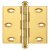 Butt Hinge Ball BB 76x50mm Brs P/L