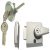 Dbl Lock Rim Nightlatch 90/90mm SN/SC