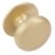Delia Knob Brass Bru Brass D35x28mm