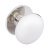 Delia Knob Brass Polished Nickel D35x28mm