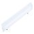 Hide Inset Handle Zinc Alloy Matte White 128mm Fixing Centres