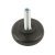 Base Leveller Plastic Black M8x22mm D40x10mm