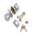 Entrance Lock Knob Set 70mm Steel SB