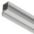 Loox5 1105 Profile 3.0m Aluminium/Plastic Opl/Silver