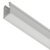 Loox5 1101 Profile Rectangle 8mm 3.0m Plastic OplWht