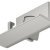 Loox5 1107 Profile Rectangle Endcaps Plastic Silver