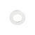 Loox Bezel Rectangle D65mm Steel Wht