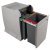 City 450 PO Bin Hinged 2x8+18L Lt/Dk Grey
