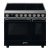 Smeg Por CPF92IMBL Range Ckr Ind Black
