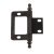 Finial Flush Hinge 50x36x1mm Steel/Zinc Alloy FB x2