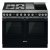 Smeg Por CPF120IGMPBL Range Ckr DF Black