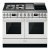 Smeg Por CPF120IGMPWH Range Ckr DF Wht