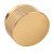 Graf Big Knob Aluminium Bru Brass D50x30mm