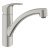 Grohe Via 30465DC0 Sg Lvr Low Tap Brushed Stainless Steel