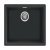 Smeg Quadra VZP56N 1B Sink Cmpt Black